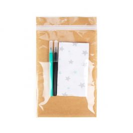 Gripzakken Milieuvriendelijk Kraft 15.2 x23.5 cm (100 stuks) [HZBBE7KC]