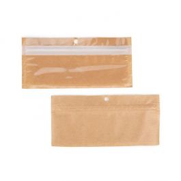 Gripzakken Milieuvriendelijk Kraft 14x4.4 cm (100 stuks) [HZBBE8KC]
