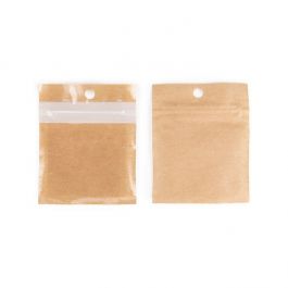 Gripzakken Milieuvriendelijk Kraft 5.1x5.1 cm (100 stuks) [HZBBE9KC]