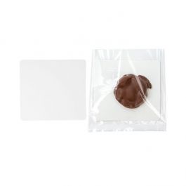 Achterkarton Vetvrij 7 x 7,5 cm (100 stuks) [GRCB4]
