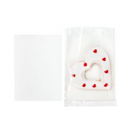 Achterkarton Vetvrij 11,5 x 16 cm  (100 stuks) [GRCB9]
