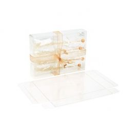 Plastic Doosjes 12,4x3,2x16,8cm Kristalhelder (25 stuks) [FB29]