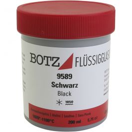 Glazuur voor klei, zwart, 200 ml/ 1 Doosje [HOB-675984]