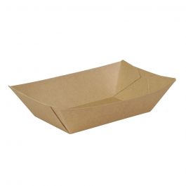 Snackbakjes Karton 500 ml Biologisch Gecoat (800 stuks) [GB-DCA06446]