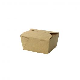 Take-Away Kartonnen Dozen Bruin 600 ml (450 stuks) [GB-DFC01603]