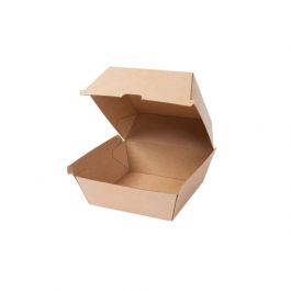 Take-away Doos Bruin, 16,8x15,4x9,8 cm, vierkant (200 stuks) [GB-DFC04286]