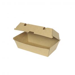 Take-away Dozen Karton 21,4x11,4x8,5 cm Bruin (200 stuks) [GB-DFC04305]