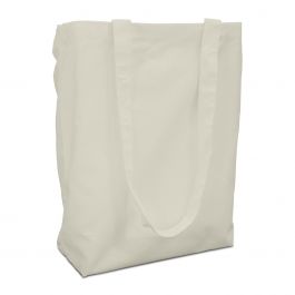 Katoenen draagtassen 38x42cm met hengsel ecru (250 st.) [FP-DKE001]