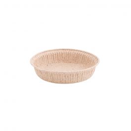 Bakvormpjes van cacaopapier ∅ 9 cm rond Bruin (2250 stuks) [GB-DRE02512]