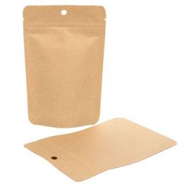 Stazakken Kraft Composteerbaar 10,2x6x15,2cm | 57 gram (100 stuks) [ZBGEK2]