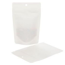Stazakken Composteerbaar Kraft Wit 10,2x6x15,2cm | 57 gram (100 stuks) [ZBGEK2W]