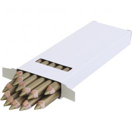 Edu Jumbo Kleurpotlood, dikte 10 mm, vulling 6,25 mm, goud, 12 stuk/ 1 doos [HOB-408089]