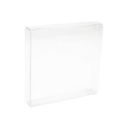 Plastic Doosjes 13,7x2,5x13,5cm Kristalhelder (25 stuks) [FB50]