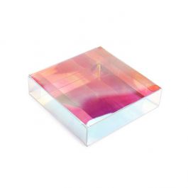 Plastic Doosjes 10,5x2,5x10,3 cm Iridescent (25 stuks) [FB99I]