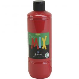 Greenspot Plakaatverf, matt, rood, 500 ml/ 1 fles [HOB-642234]
