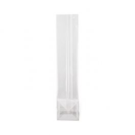 Blokbodemzakken 7x5,1x25,4cm met papieren kaart (100 stuks) [FGPBH17]