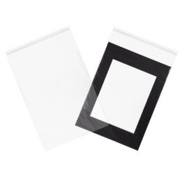 Plastic Zakken 39,2x56,5cm Transparant en Hersluitbaar (100 stuks) [B15]