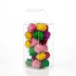 Plastic Doosjes 9,5x5,1x13,2cm Kristalhelder (25 stuks) [FPB320]