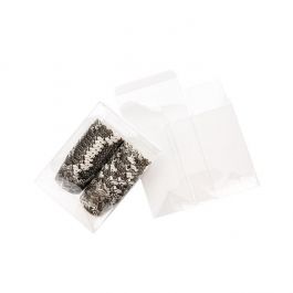 Plastic Doosjes 11,4x7,6x14,9cm Kristalhelder met Autolock Bodem (25 stuks) [FPLB233]