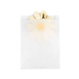 Zijvouwzakken Pergamijn papier 14,6x2,5x19,7cm (100 Stuks) [GLB4]