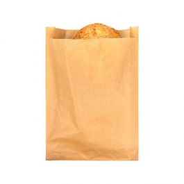 Papieren vetvrije zakken Kraft 17,1x2,9x22,9cm (100 Stuks) [GPB6K]