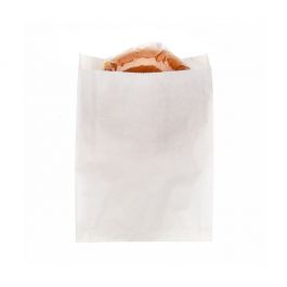 Papieren vetvrije zakken Wit 17,1x2,9x22,9cm (100 Stuks) [GPB6W]