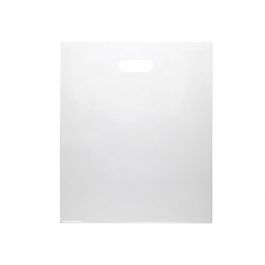 Draagtassen Plastic Helder 30,5x38,1cm PE 60 Micron (100 stuks) [H1215CL1]