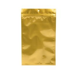 Gripzakken Goud 12,5x21cm Gemetalliseerd (100 stuks) [HZBB6MG]
