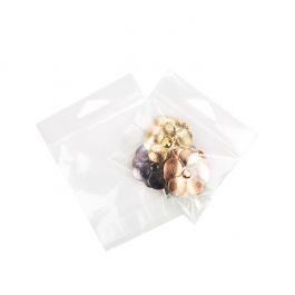 Headerbags 9x6,4cm Hersluitbaar en Kristalhelder (100 stuks) [HB32]