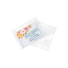 Headerbags 22,1x14cm Hersluitbaar en Kristalhelder (100 stuks) [HB85]