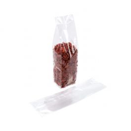 Plastic Zakken 6,4x5,1x24,8cm met zijvouw Zware Kwaliteit (100 stuks) [HDGB7]