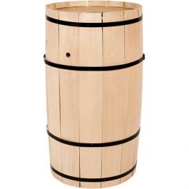 Ton, h: 54 cm, b: 30 cm, beuken, groot, 1stuk [HOB59201]