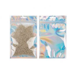 Gripzakken Holographic/Transparant 12,7x17,8cm (25 Stuks) [HZBB57CH]