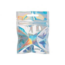 Gripzakken Holographic 7,6x7,6cm (25 Stuks) [HZBB33H]
