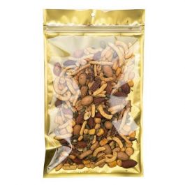 Gripzakken Transparant/Goud 15,2x23,5cm (100 stuks) [HZB7CG]