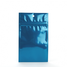 Gripzakken Blauw 10x16,5cm Gemetalliseerd (100 stuks) [HZBB5MBL]