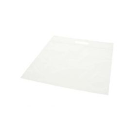 Draagtassen Transparant 33,6x33,6 + 6,4cm 75 Micron met Gripsluiting (100 stuks) [ZH13CL5]