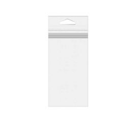 Headerbags 2,5x9.5cm Mogelijk om van bovenzijde te vullen (500 stuks) [J8T]