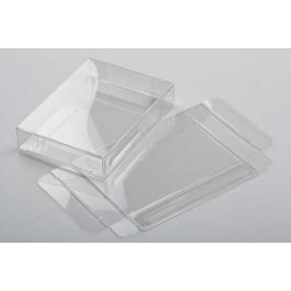 Plastic Doosjes 7x2,5x9,5cm Kristalhelder (25 stuks) [FB93]