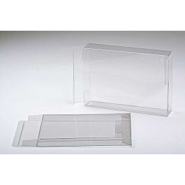 Plastic Doosjes 13,7x3,8x18,7cm Kristalhelder met Autolock Bodem (25 stuks) [PLB72]