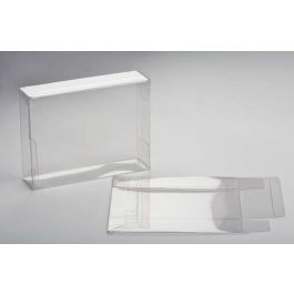 Plastic Doosjes 11,4x3,8x14,9cm Kristalhelder met Autolock Bodem (25 stuks) [PLB74]