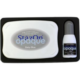 Inktkussen Stazon Set Baby Blauw [SZ108] ( [
