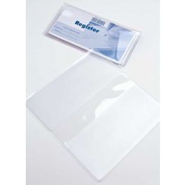 Vinyl Presentatie Map 15,9x17,1cm Transparant (10 stuks) [VINCHK]