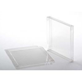Plastic Doosjes 14,2x1,6x11,6cm Kristalhelder (25 stuks) [FPB12]
