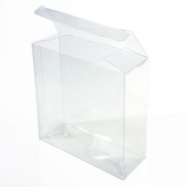 Plastic Doosjes 14,3x5,1x14,3cm Voedselveilig Autolock Bodem (25 stuks) [PLB197]