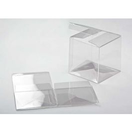 Plastic Doosjes 12,7x7,6x5,1cm Voedselveilig Autolock Bodem (25 stuks) [PLB199]