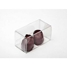 Plastic Doosjes voor Chocolade 3,5x3,7x7cm Voedselveilig (25 stuks) [FPB226]