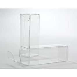 Plastic Doosjes 2,5x2,5x7,6cm Kristalhelder (25 stuks) [FPB135]