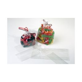 Plastic Zakken 7,6x5,1x30,5cm met zijvouw (100 stuks) [GB12]