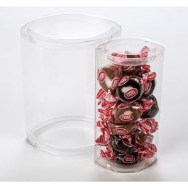 Luxe geschenkdoosjes (ovaal) 8x5.2x15.4 cm (25 st) [CTES26]